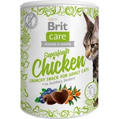 Brit chicken crunchy snack til katte 100 g